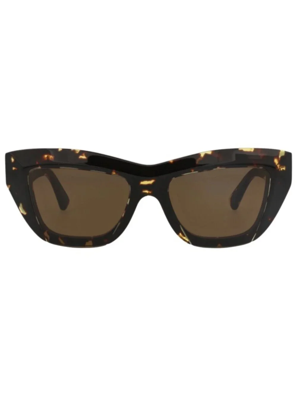 New Bottega Veneta Women's Sunglasses Cat Eye Recycled Acetate Frame Havana